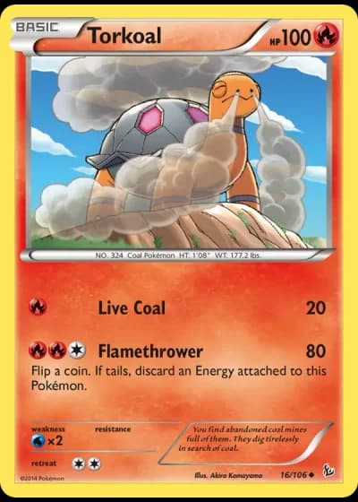 Torkoal #16/106 — Flashfire