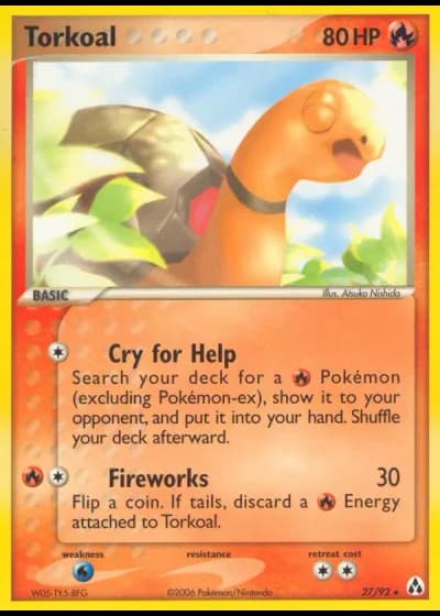 Torkoal #27/92 — Legend Maker