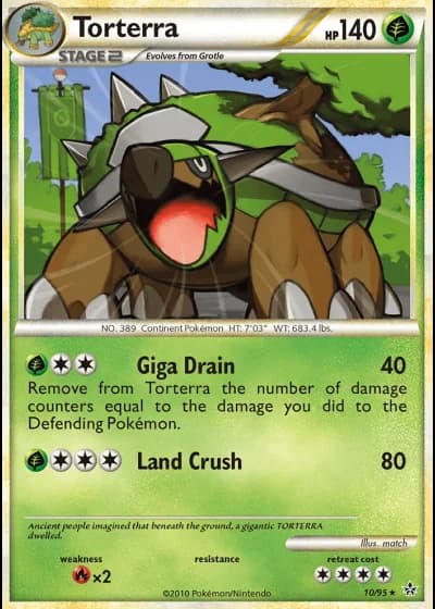 Torterra #10/95 — Unleashed