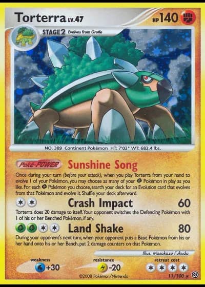 Torterra #11/100 — Stormfront