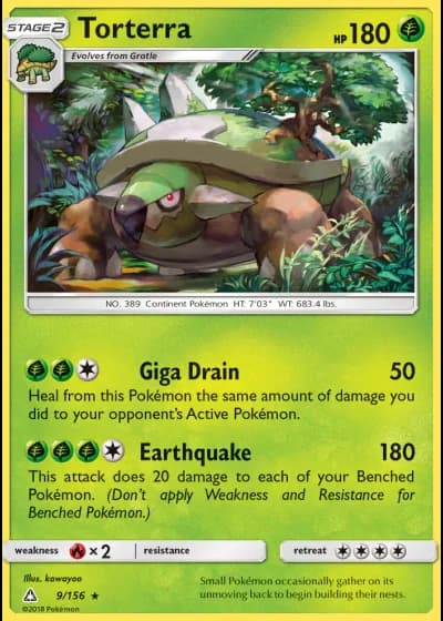 Torterra #9/156 — Ultra Prism