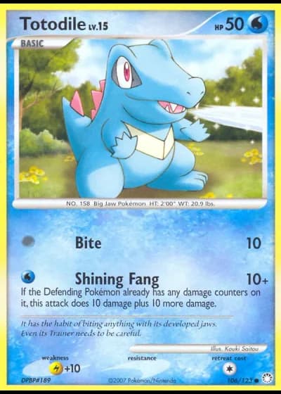 Totodile #106/123 — Tesori Misteriosi