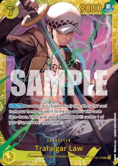 Trafalgar Law (OP10-119) — Royal Blood (OP10)