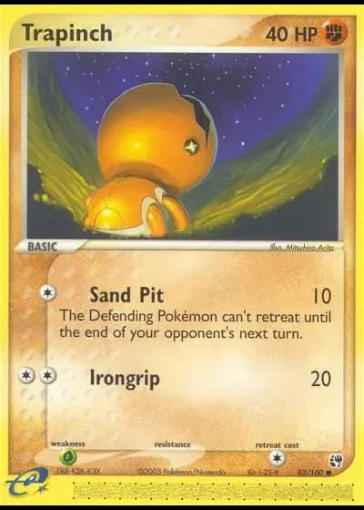 Trapinch #82/100 — Sandstorm