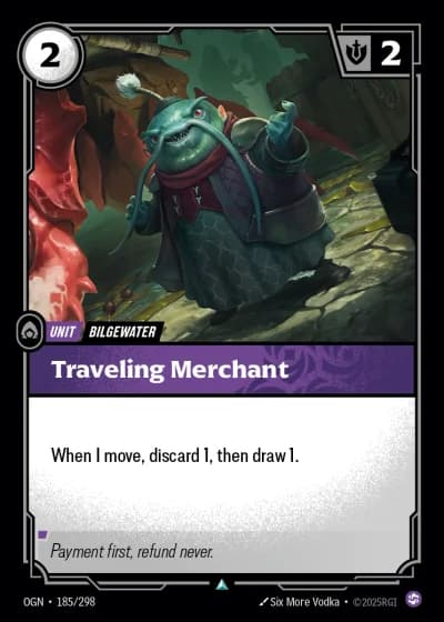 Traveling Merchant #185/352 — Origins