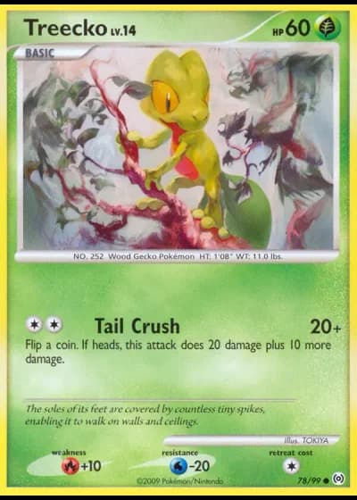Treecko #78/99 — Arceus
