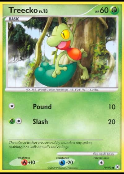 Treecko #79/99 — Arceus