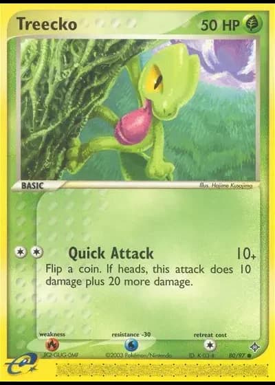 Treecko #80/97 — Dragon