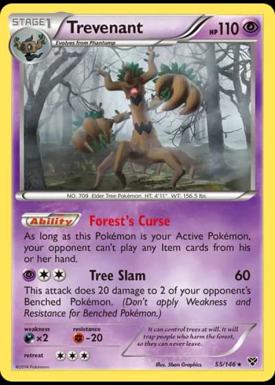 Trevenant #55/146 — XY
