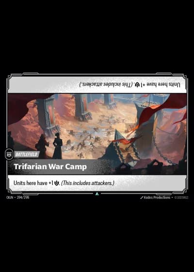 Trifarian War Camp #294/352 — Origins