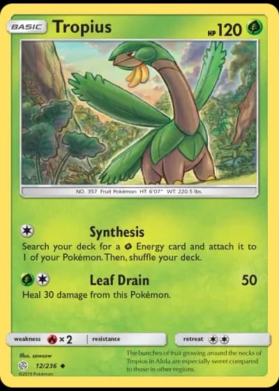 Tropius #12/236 — Cosmic Eclipse