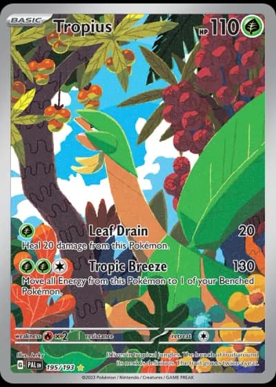 Tropius #195/193 — Paldea Evolved