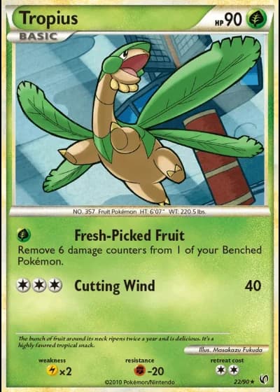 Tropius #22/90 — Undaunted