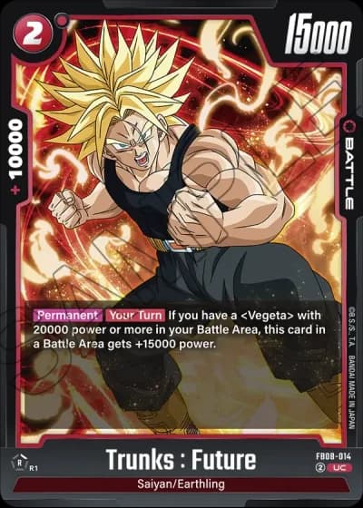 Trunks : Future  FB08-014 — Saiyan's Pride (FB08)