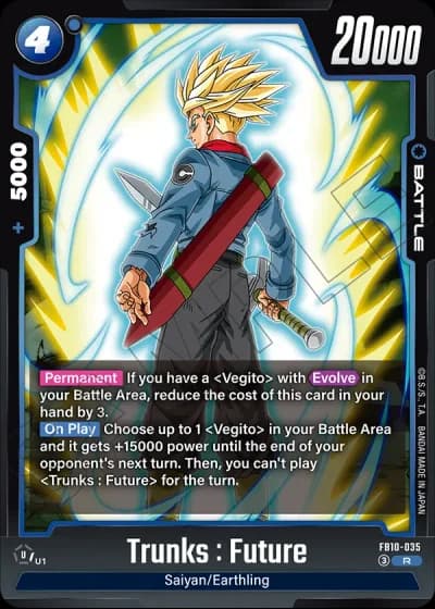 Trunks : Future  FB10-035 — Cross Force (FB10)