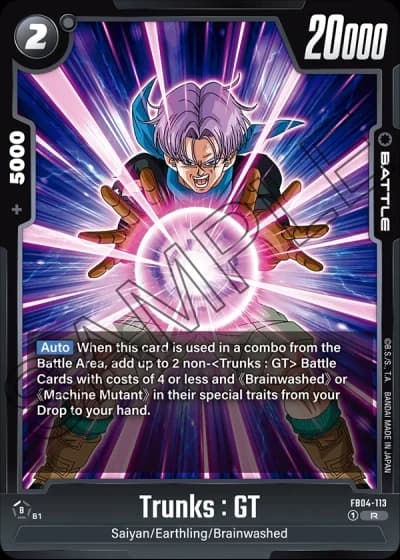 Trunks : GT  FB04-113 — Ultra Limit (FB04)