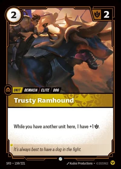 Trusty Ramhound #159/303 — Spiritforged