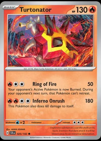 Turtonator #025/142 — Stellar Crown
