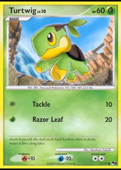 Turtwig #17/17 — POP Series 8