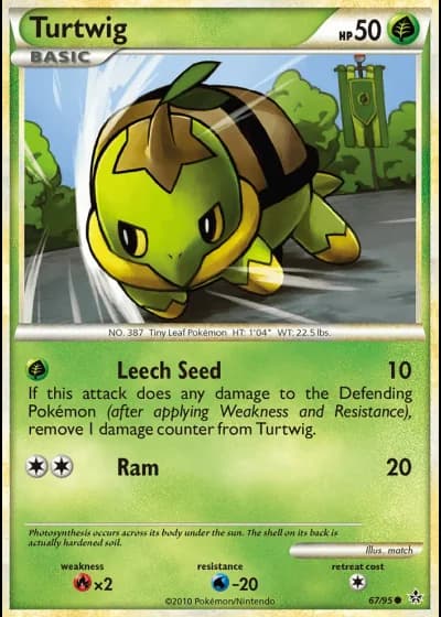 Turtwig #67/95 — Unleashed