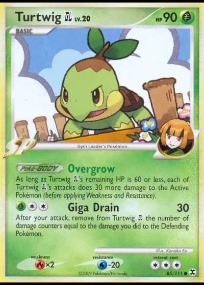 Turtwig GL #85/111 — L'Ascesa dei Rivali