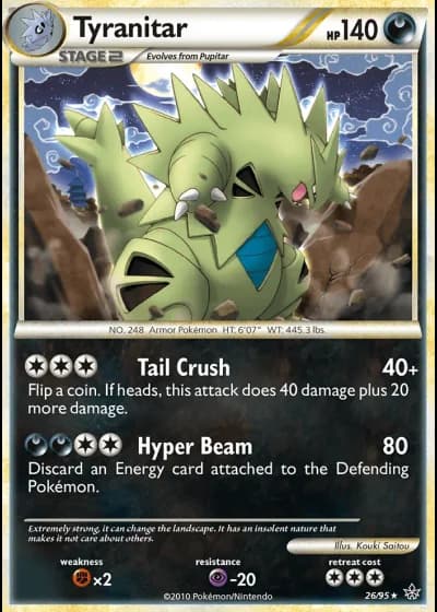 Tyranitar #26/95 — Unleashed
