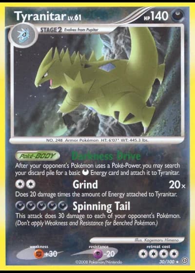Tyranitar #30/100 — Stormfront