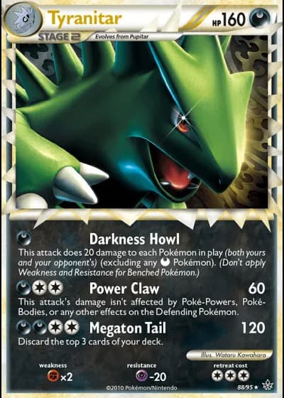 Tyranitar #88/95 — Unleashed