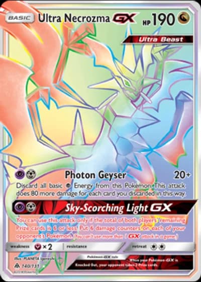 Ultra Necrozma GX #140/131 — Forbidden Light
