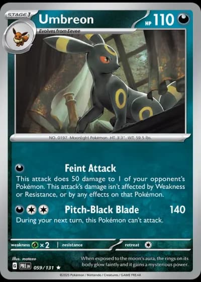 Umbreon #059/131 — Prismatic Evolutions