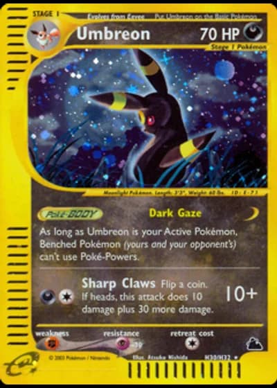 Umbreon H30/144 — Skyridge