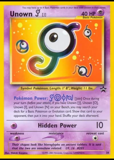 Unown [J] #38
