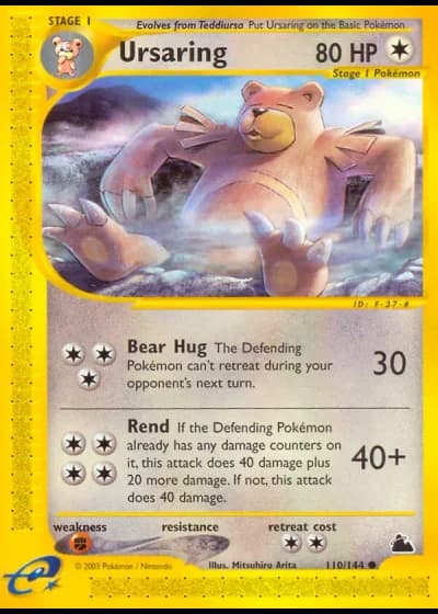 Ursaring #110/144 — Skyridge