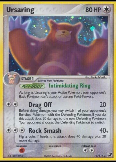 Ursaring #18/115 — Unseen Forces