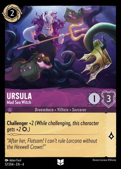 Ursula - Mad Sea Witch #57/204 — Ursula's Return