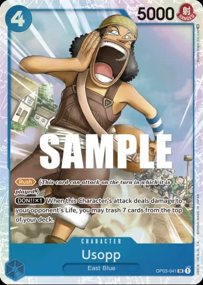 Usopp (OP03-041) — Pillars of Strength (OP03)