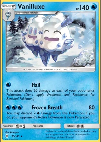 Vanilluxe #35/145 — Guardians Rising