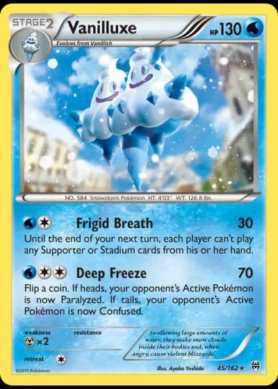 Vanilluxe #45/162 — BREAKthrough