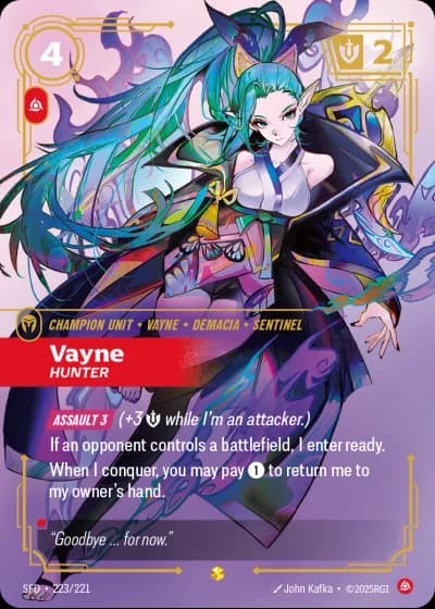 Vayne, Hunter #223/303 — Spiritforged
