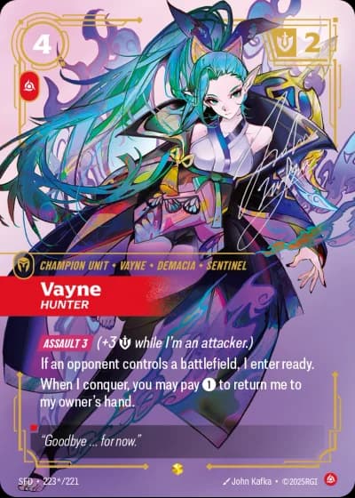 Vayne, Hunter #223s/303 — Spiritforged