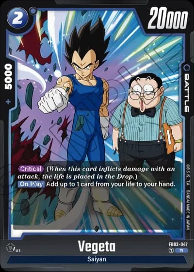 Vegeta  FB03-047 — Raging Roar (FB03)