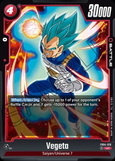 Vegeta  FB04-019 — Ultra Limit (FB04)