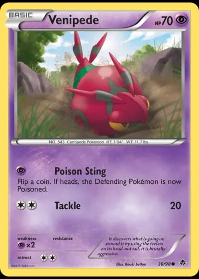 Venipede #38/98 — Emerging Powers