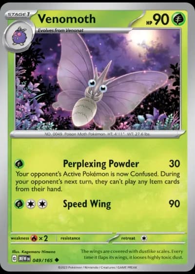 Venomoth #049/165 — 151