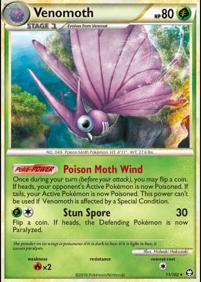 Venomoth #11/102 — Triumphant