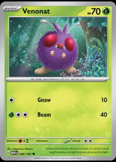 Venonat #048/165 — 151