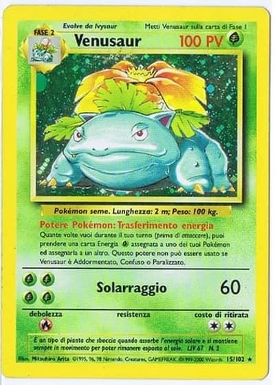 Venusaur #15/102 — Set Base