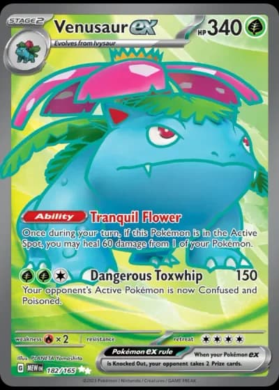 Venusaur ex #182/165 — 151