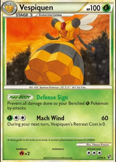 Vespiquen #23/90 — Undaunted