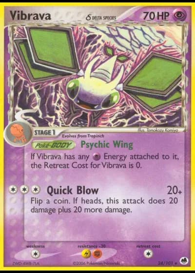 Vibrava #24/101 — Dragon Frontiers